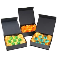 Dragon Ball Z 1 компл. 3.5 см DragonBall 7 Звезд Хрустальный шар набор 7 шт. Dragon Ball Z Мячи полный набор Фигурки 7 звезд - изображение