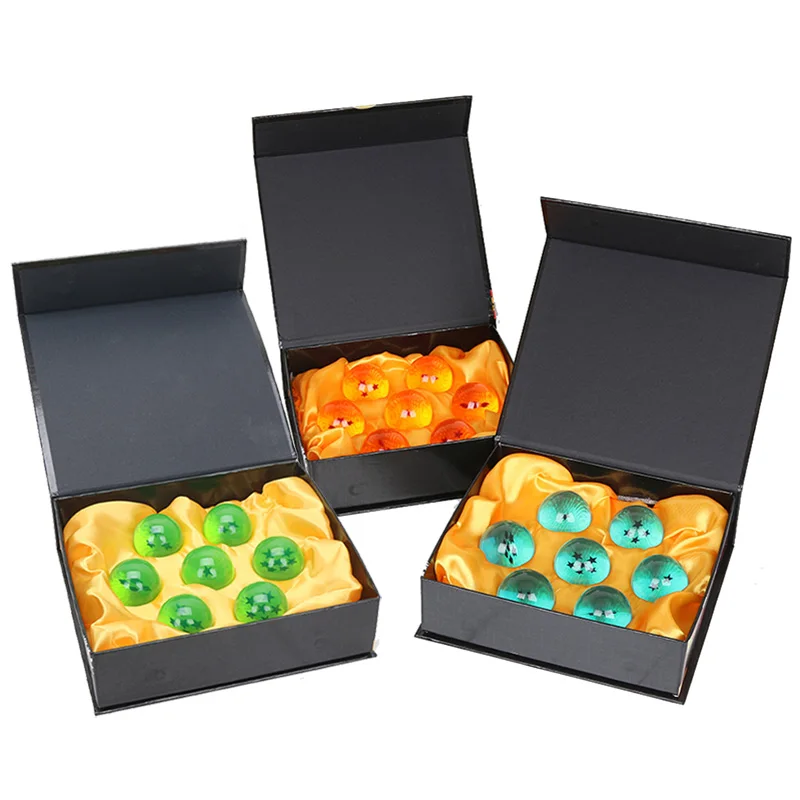Aliexpress.com : Buy Dragon Ball Z 1set 3.5CM DragonBall 7 Stars Crystal Ball Set of 7 pcs ...