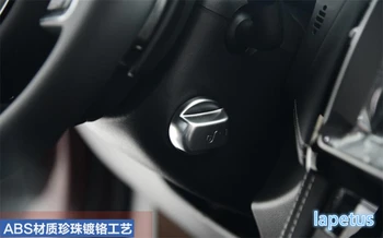 

Lapetus Car Steering Wheel Adjust Button Switch Sticker Decoration Frame Cover Trim Fit For Jaguar F-Pace 2017 - 2020 / ABS