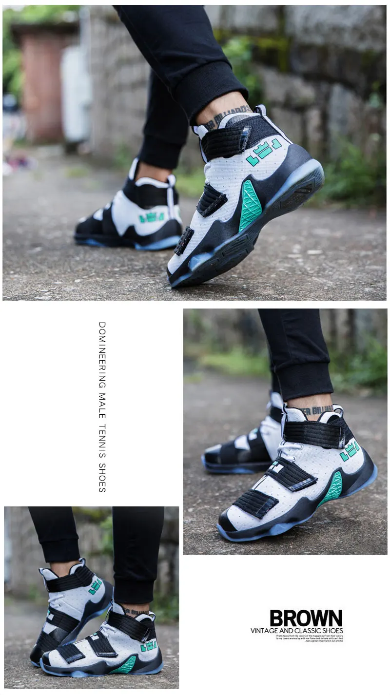 breathable damping basketball shoes (11)
