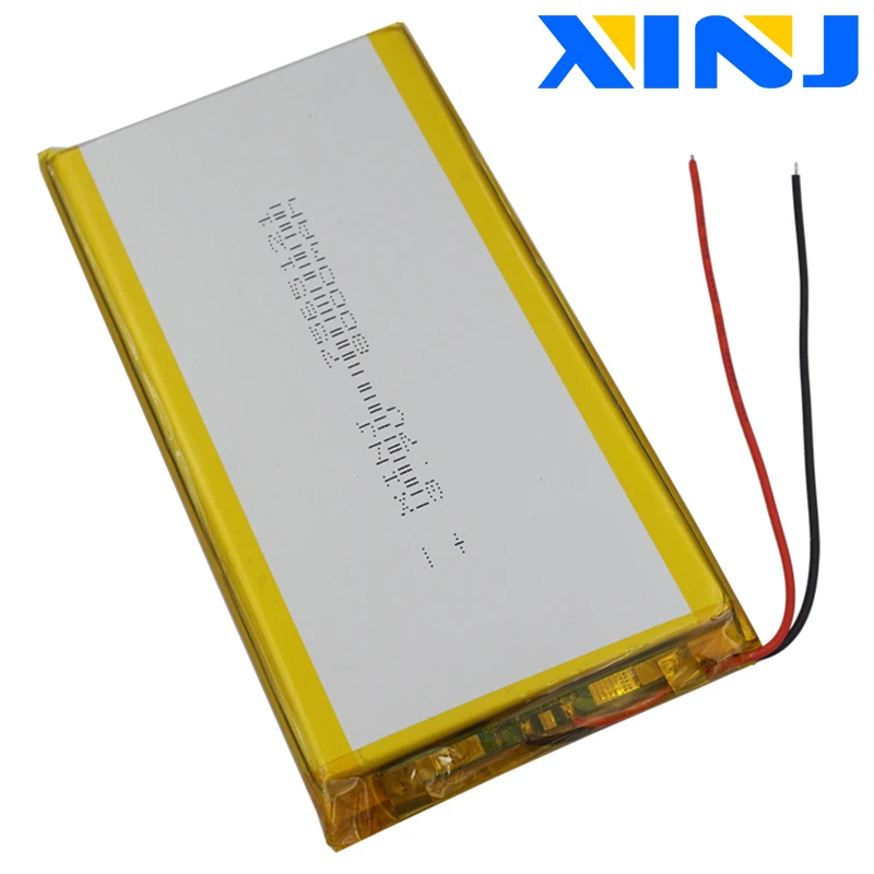 XINJ 3 7 В 8000 мАч литий полимерный аккумулятор ионный для телефона GPS ipod PAD средний