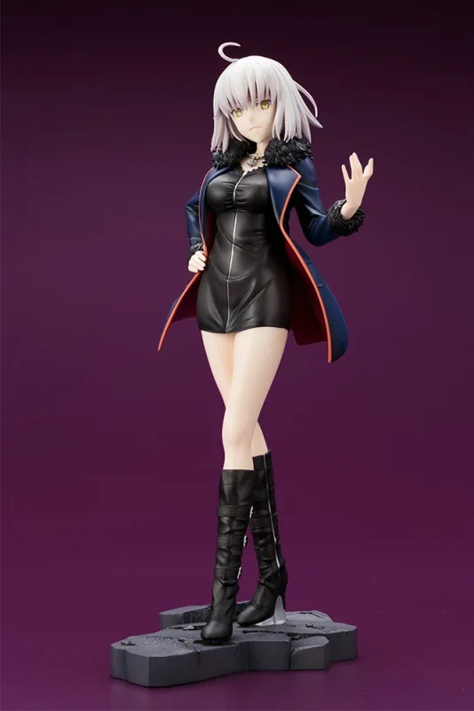 Fate Grand Order черная подставка Мститель Жанна д 'Арк Alter ПВХ фигурка Коллекционная модель игрушки