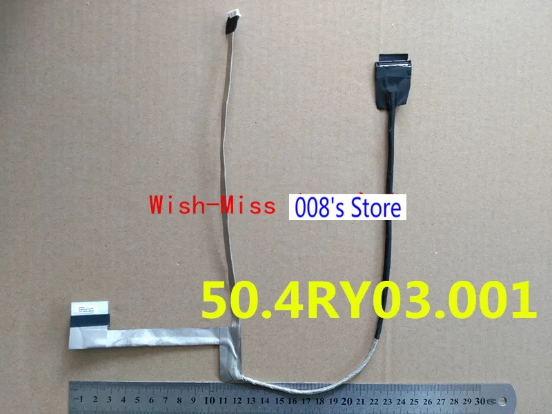 

New LVDS LCD LED Cable For HP Probook 4730S 4740S 4540S 4570S 50.4RY03.001 50.4RY03.011 Laptop Screen Video Display Flex