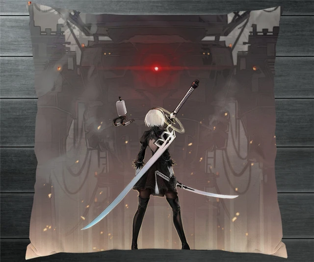 Nier Automata 2B Nier Automata Sword Anime Matte Finish Poster