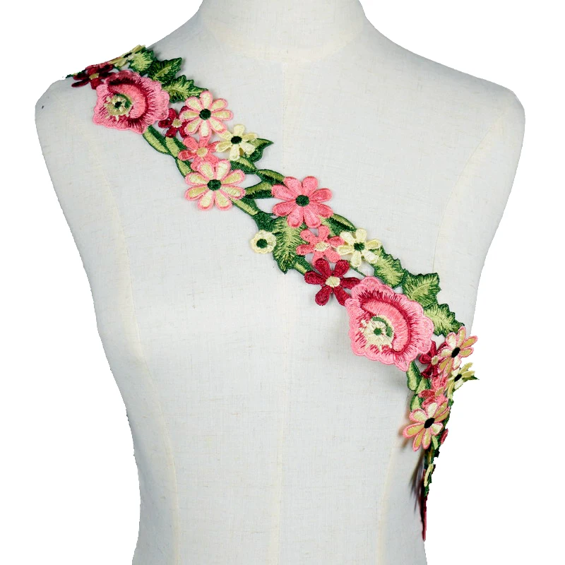 

Lace Trims Applique Polyester Costume Trimmings Ribbon Home Textiles Sewing Lace Fabric Scrapbooking NL036