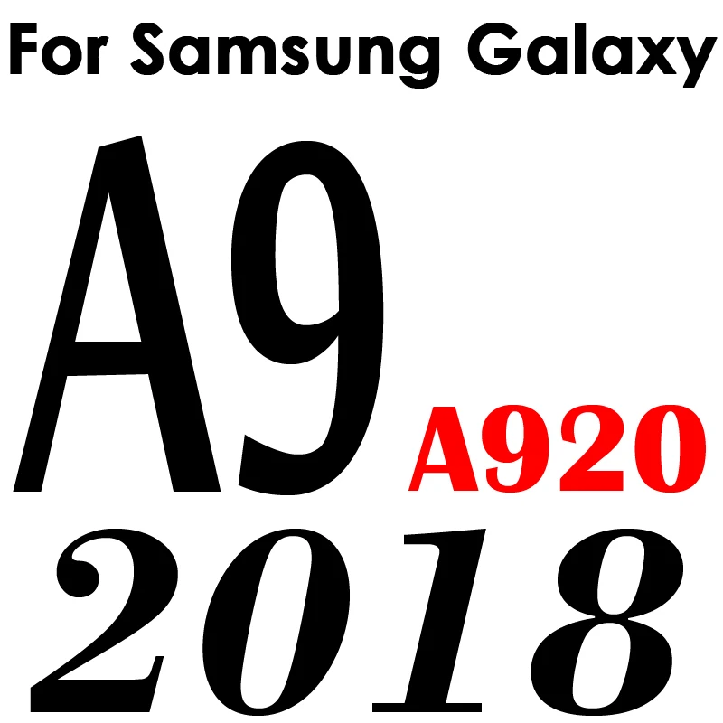 Прозрачная защитная пленка для задней камеры для samsung Galaxy A9 A7 A5 A3 A8 A6 Plus закаленное стекло - Цвет: A9 2018 A920