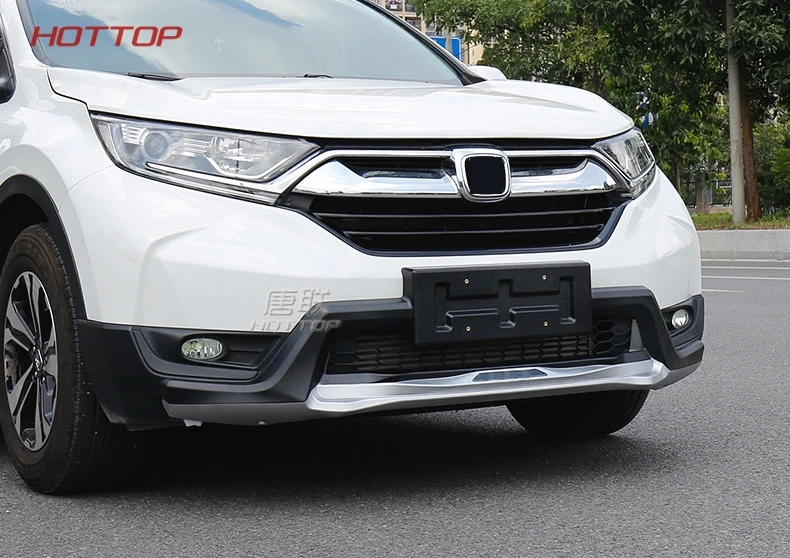 Topunion ABS передний+ Задний бампер протектор Защита противоскользящая пластина подходит для HONDA CRV CR-V