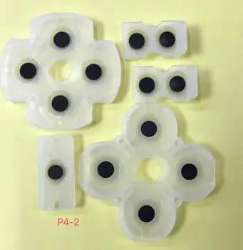 

100sets for ps4 2.0 020 game pad controller button conductive rubber set