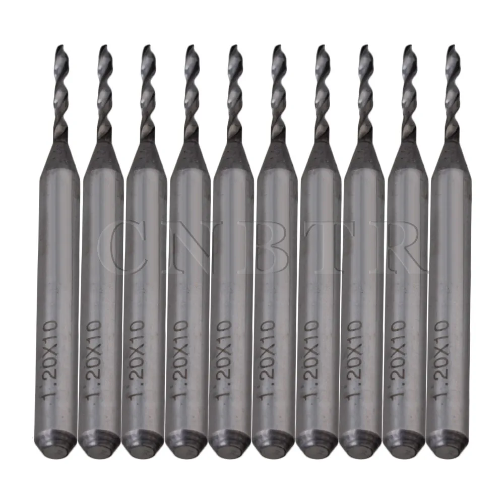 

CNBTR New A set of 1.2mm Tungsten Steel Carbide PCB drill CNC / PCB Milling Machine