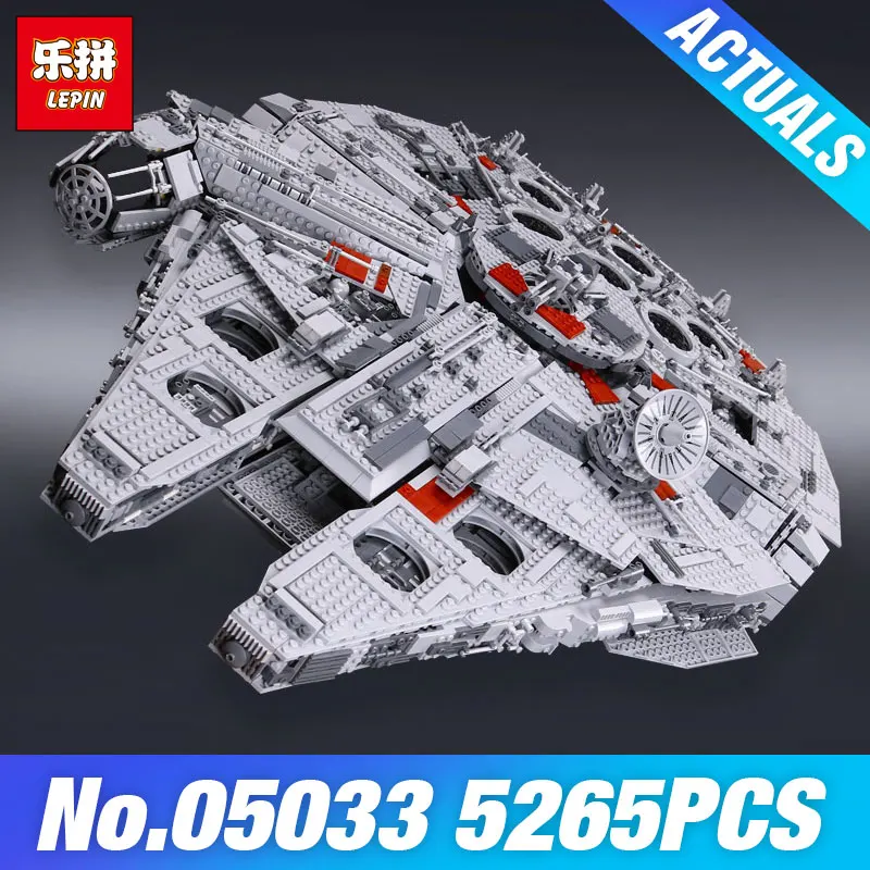 

LEPIN 05033 Star Plan 10179 Ultimate Millennium Collector's Falcon Model Wars Building Blocks Bricks Wars Toys Christmas Gifts