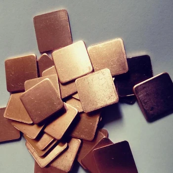 

10pcs 20mmx20mm Thermal Pad Barrier Pure Copper Heatsink Shim Thermal Pads for Laptop GPU VAG PAD 0.3mm 0.5mm 0.8mm 1.0mm 1.2mm