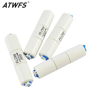 

ATWFS 2pcs 50/75GPD Flow Restrictor 300CC 1/4" Quick Connect for RO Reverse Osmosis (pack of 2)