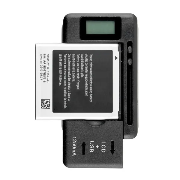 

USB Universal Battery Charger LCD Indicator Screen US Plug For Cell Phones Smart Charger USB-Port 2019 for xiaomi red mi