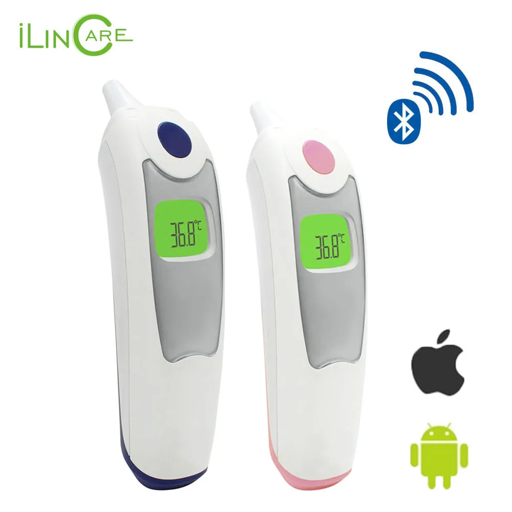 digital Bluetooth Ear infrared Thermometer baby Medical koorts