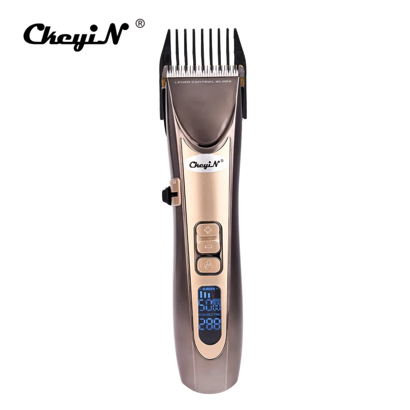 

Electric Hair Clippers Mini Cordless Rechargeable Professional Hair Cutter Hair Trimmer Lithium Battery 100-240V LCD Display 323