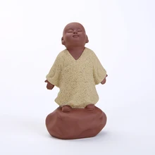 Красочные песок керамика фиолетовый песок маленький монах Шами чай pet чай играть чайная церемония lucky творческой игры чайный столик украшения 15