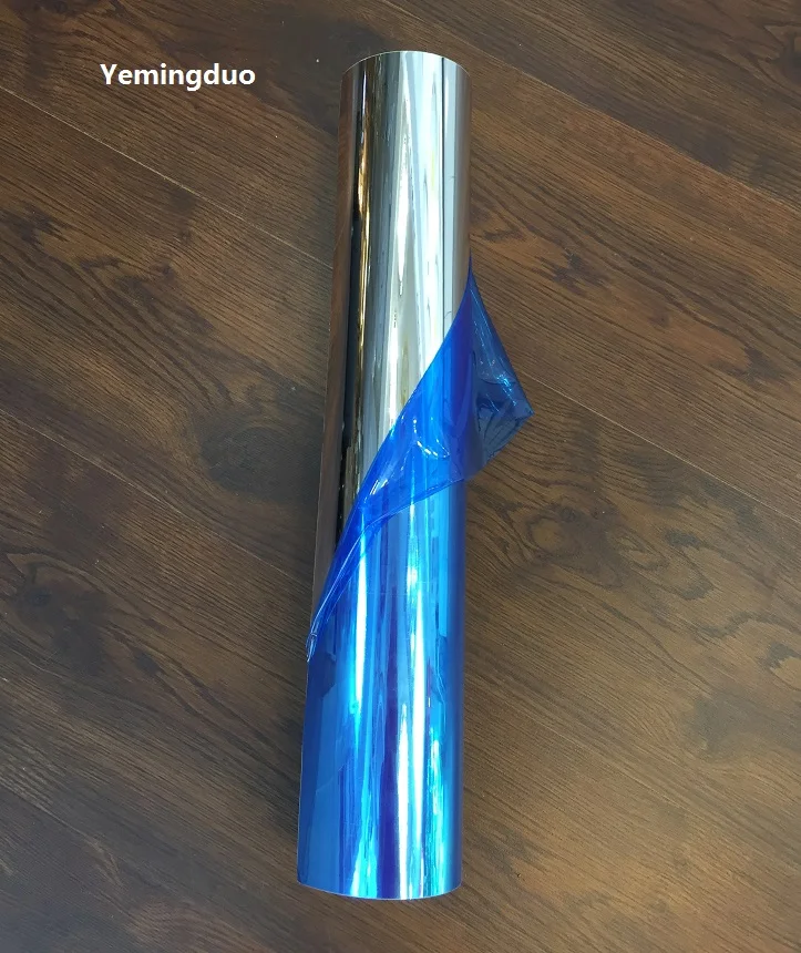 Waterproof Self Adhesive UV High Light Mirror Reflective Film Heat