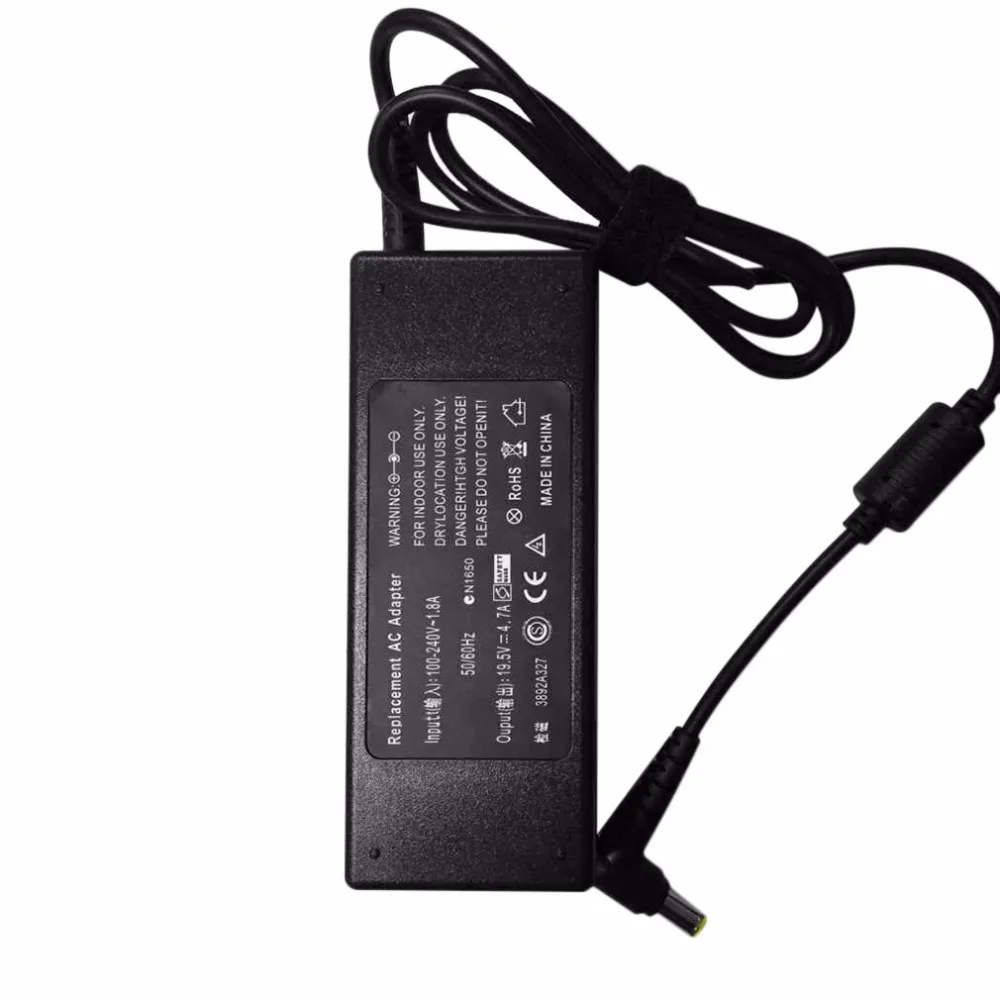 

90W 19V 4.7A Adapter Laptop Power Supply AC Charger Adapers for Notebook Computer Acer Aspire Ferrari TravelMate Wholesale