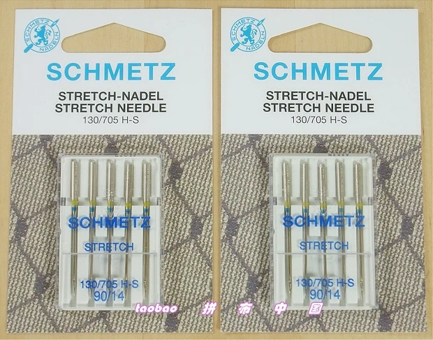 Германия SCHMETZ, иглы для эластичных и трикотажных тканей, иглы из шерстяного волокна, бесплатные стеганые иглы