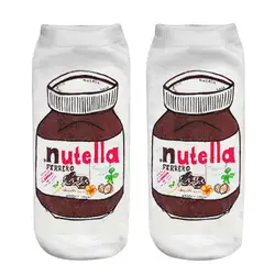 Nutellas бутылки печати Носки дешевые вещи челнока оптовых