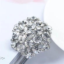 New Wholesale Price The Alloy Crystal Brooch for Women Rhinestone Broches para as mulheres Dress Accessories