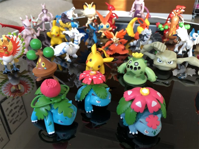 Большой размер Wartortle Charmeleon Delphox Ivysaur Venusaur MEGA Аниме фигурки Модель pks