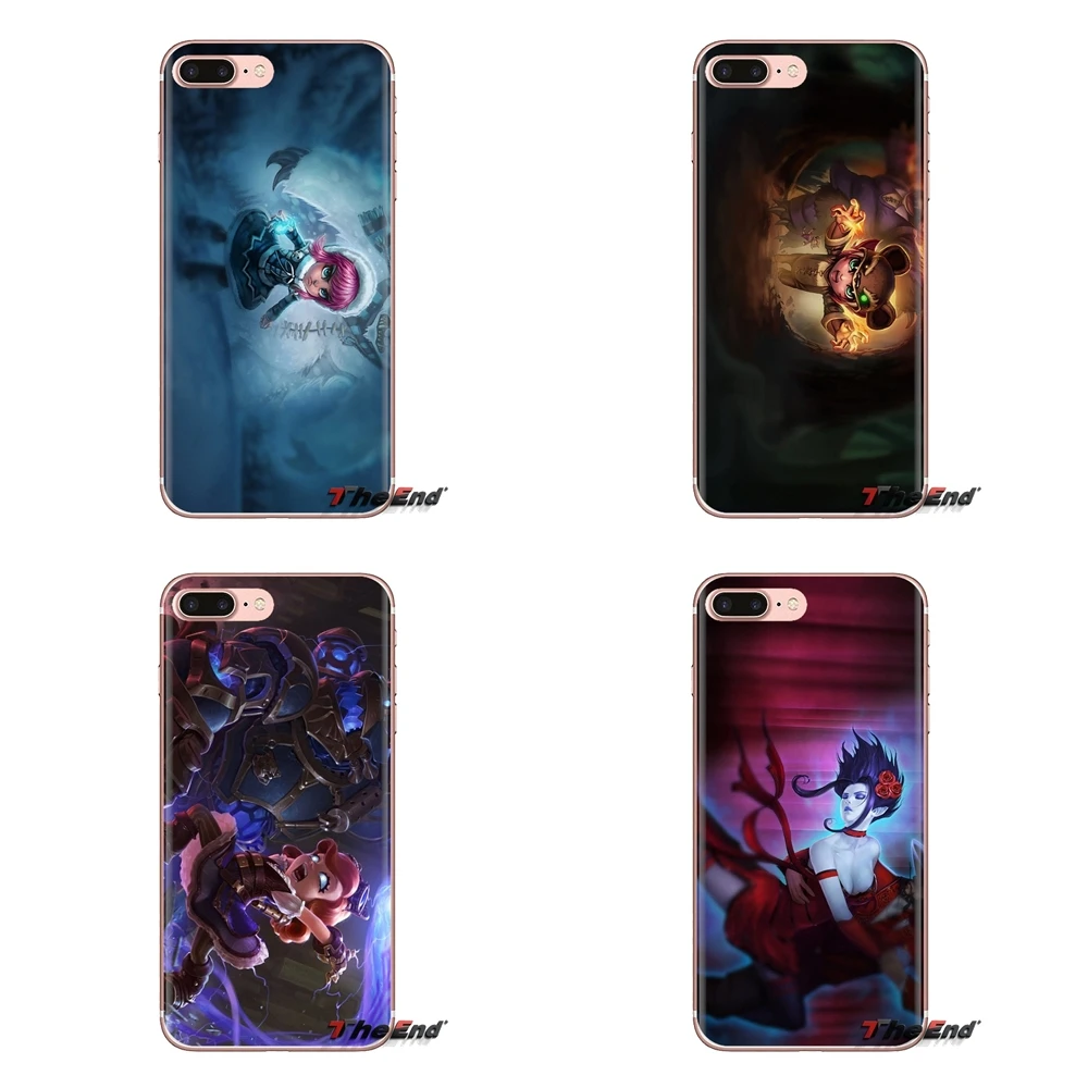 Soft Covers For Huawei G7 G8 P7 P8 P9 P10 P20 P30 Lite Mini Pro P Smart Plus 2017 2018 2019 League of Legends Game Annie Evelynn |