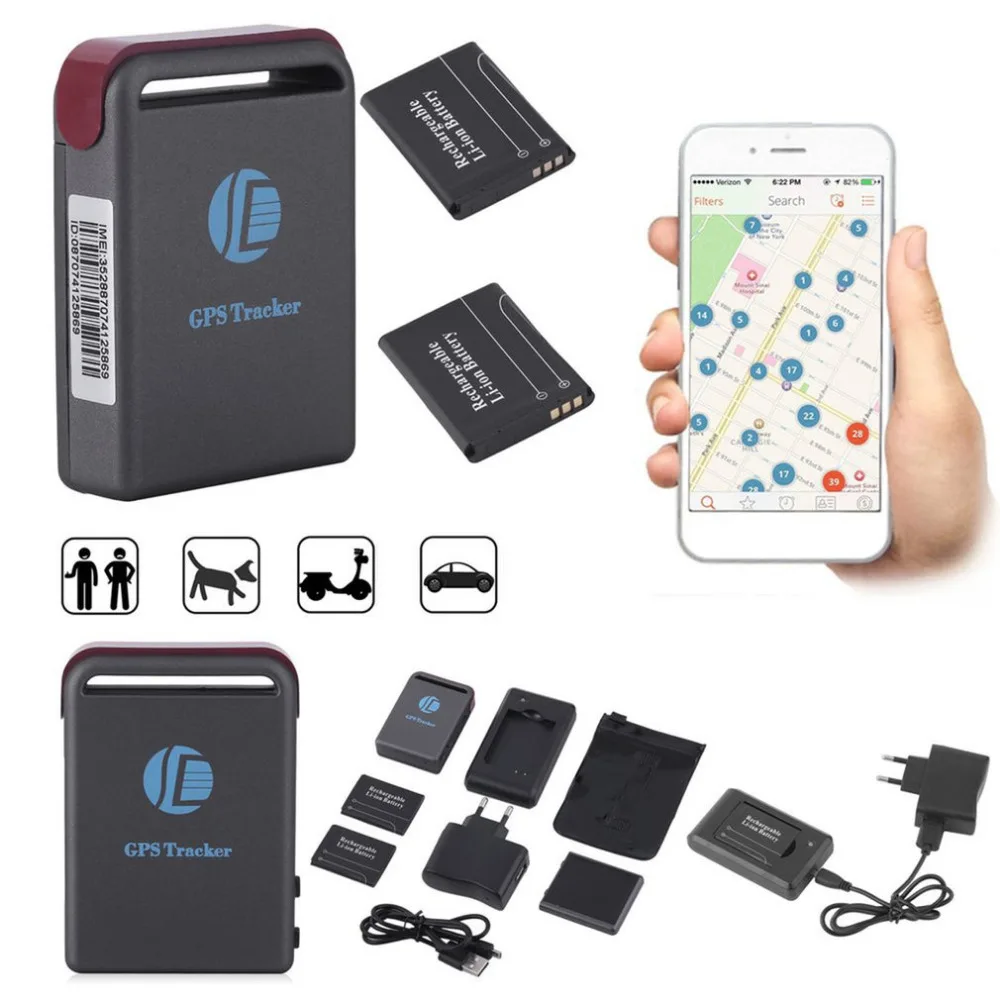 

Professional Mini Precise GPS/GSM/GPRS Tracker GPS Transmitter Locating Spot Locator Car Auto Realtime Tracking Device Hot