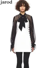 2017 autumn women high end new vestidos bodycon monochrome crepe runway font b party b font
