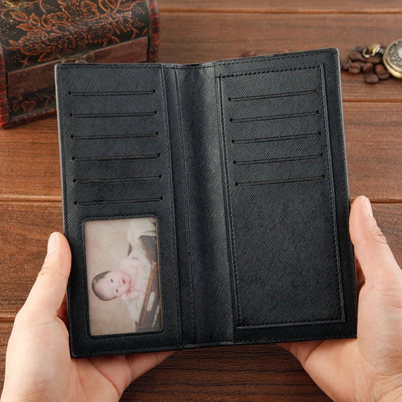 

Men Wallet Ultra-thin Multi-card Hand Holding Purse Credit Card Holder Organizer LT88