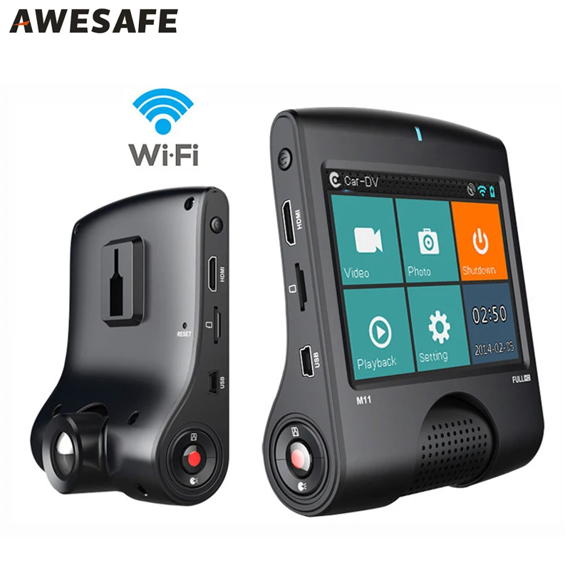 New Ambarella A7 LA55 Car DVRS WIFI Recorder 2K 2304*1296P 30FPS GPS Logger LDWS HDR WDR 3.5 " touch screen Night Vision Camera |