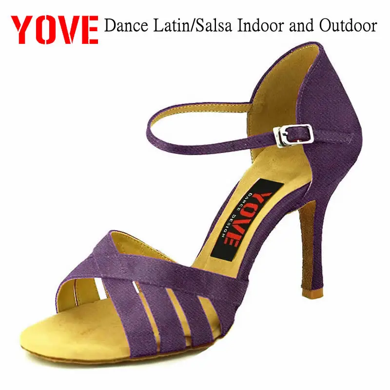 YOVE Style LD-3182 Dance shoes Bachata/Salsa Indoor and Outdoor Women's Dance Shoes
