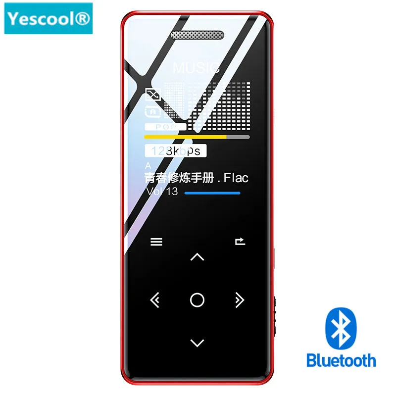 Mp3 плеер bluetooth колонка сенсорный экран hi fi fm радио мини USB MP3 спортивный МП 3