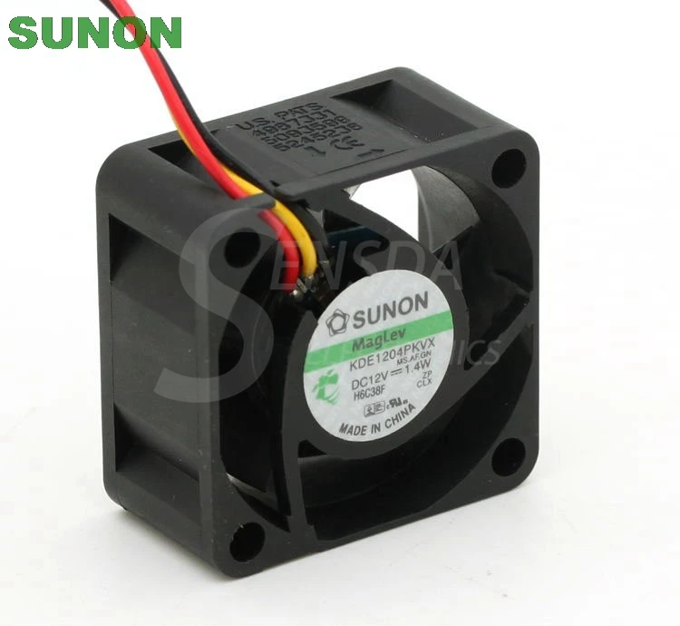 SUNON KDE1204PKVX 40 4cm 40mm 12V 1.4W server inverter power supply ...