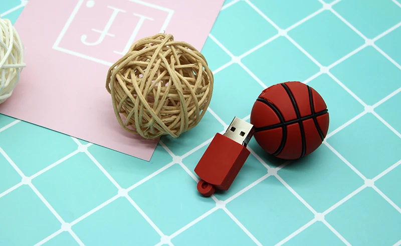 Backetball usb флэш-накопитель 64 ГБ флеш-накопитель 32 ГБ 16 ГБ 8 ГБ 4 ГБ карта памяти Флешка u диск Бесплатная доставка