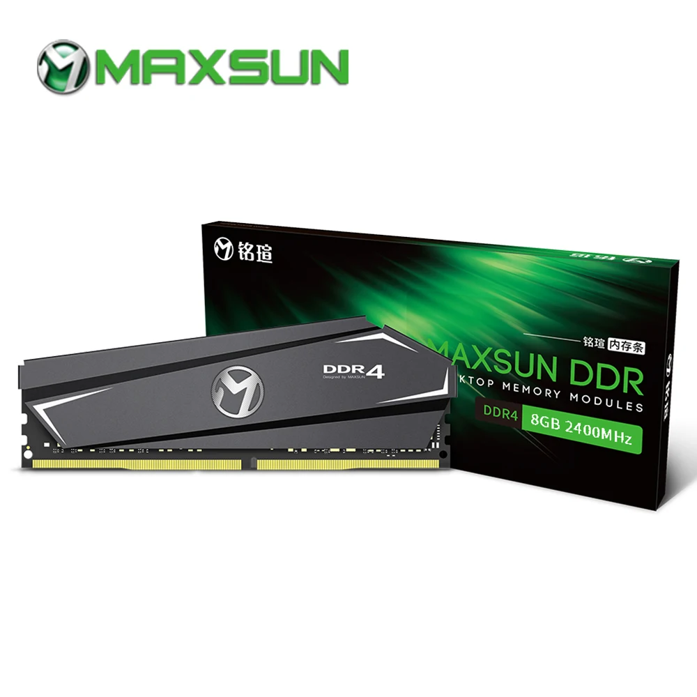 Оперативная память maxsun ddr4 4 ГБ 8 16 2400 МГц 2666 3000 1 2 в 288pin пожизненная гарантия
