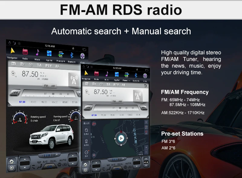 Aotsr Android 7,1 12,1 дюймов Tesla стиль автомобиля без DVD плеер gps навигация авто радио для Toyota Fortuner 2007-2015 мультимедиа