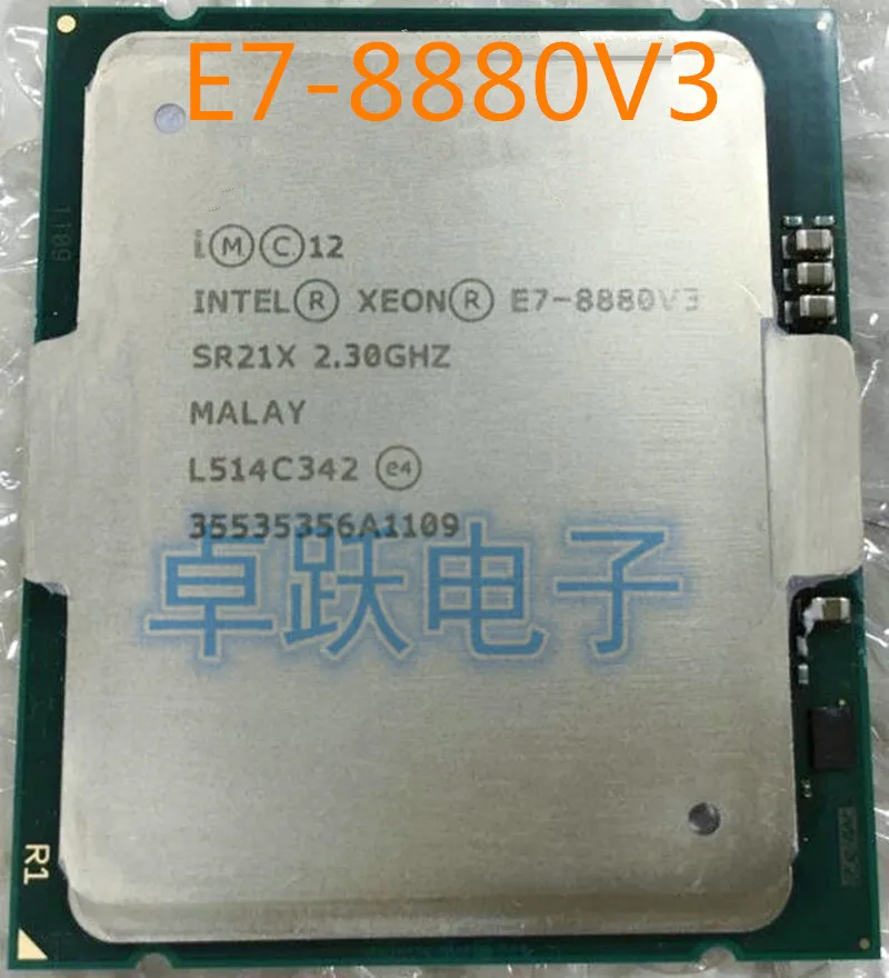 

E7-8880 V3 Original Intel Xeon E7-8880V3 CPU 18-cores 2.30GHZ 45MB 22nm LGA2011 E7 8880 V3 free shipping