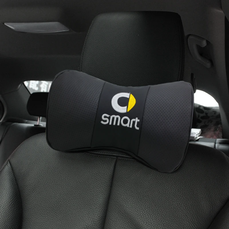 

1x Seat Neck Pillow for Mercedes Smart Fortwo Forfour Protection Headrest Support Rest Travelling Car Headrest Neck Car Styling