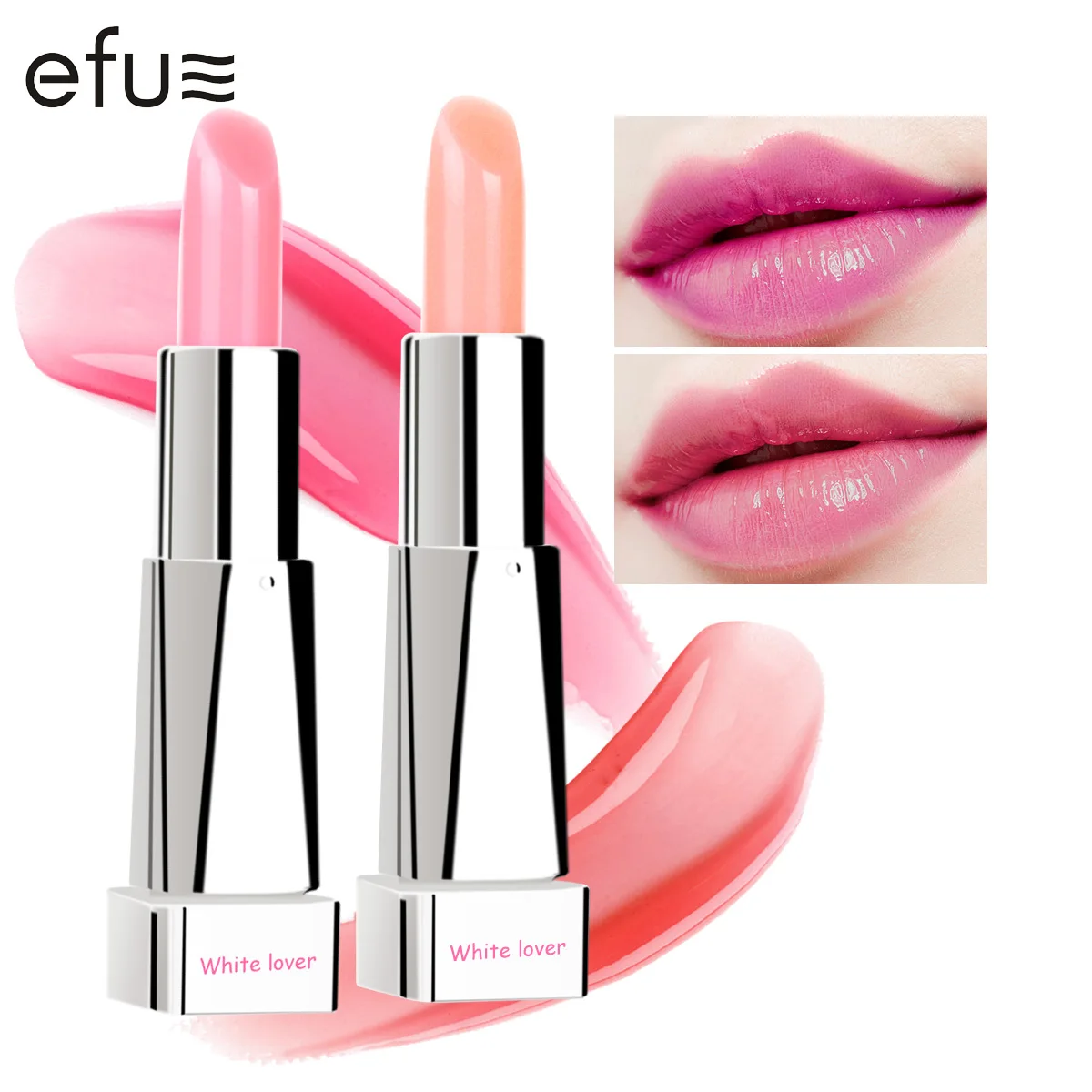 

Red pomegranate series Nutritious Lip Blam Lipstick To Protect The Lip 4.5g Makeup Brand EFU #7232B