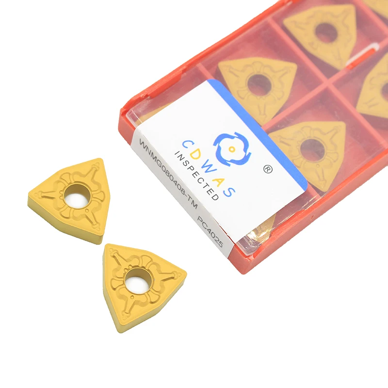 

WNMG080408 TM PC4025 Carbide insert External Turning Tools Lathe cutter Tool turning insert For processing steel parts