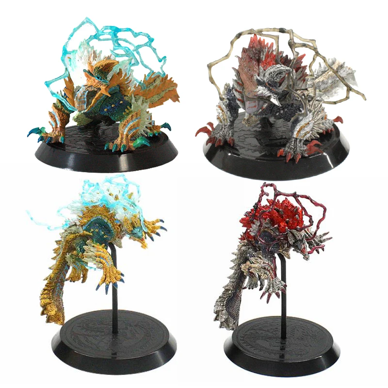 

Japan Game Monster Hunter World Dragon Model Collectible Monster Action Figure StygianZinogre Toy Gift