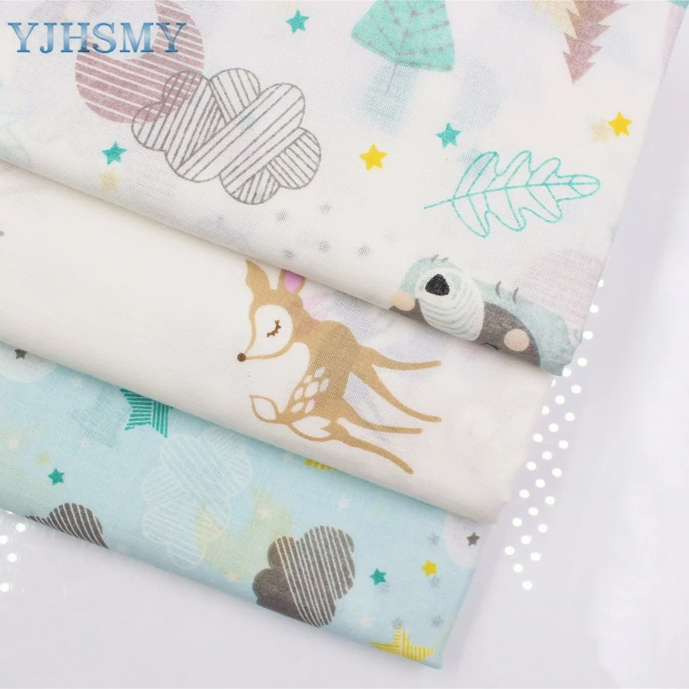 YJHSMY 175107 хлопчатобумажная ткань с рисунком ширина 50x160 см/шт набор постельного