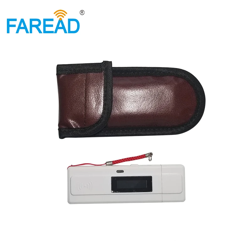 Считыватель ID животных x1pc 134 2 кГц ISO11784/85 RFID USB-сканер для vet + x2pcs инъекционная