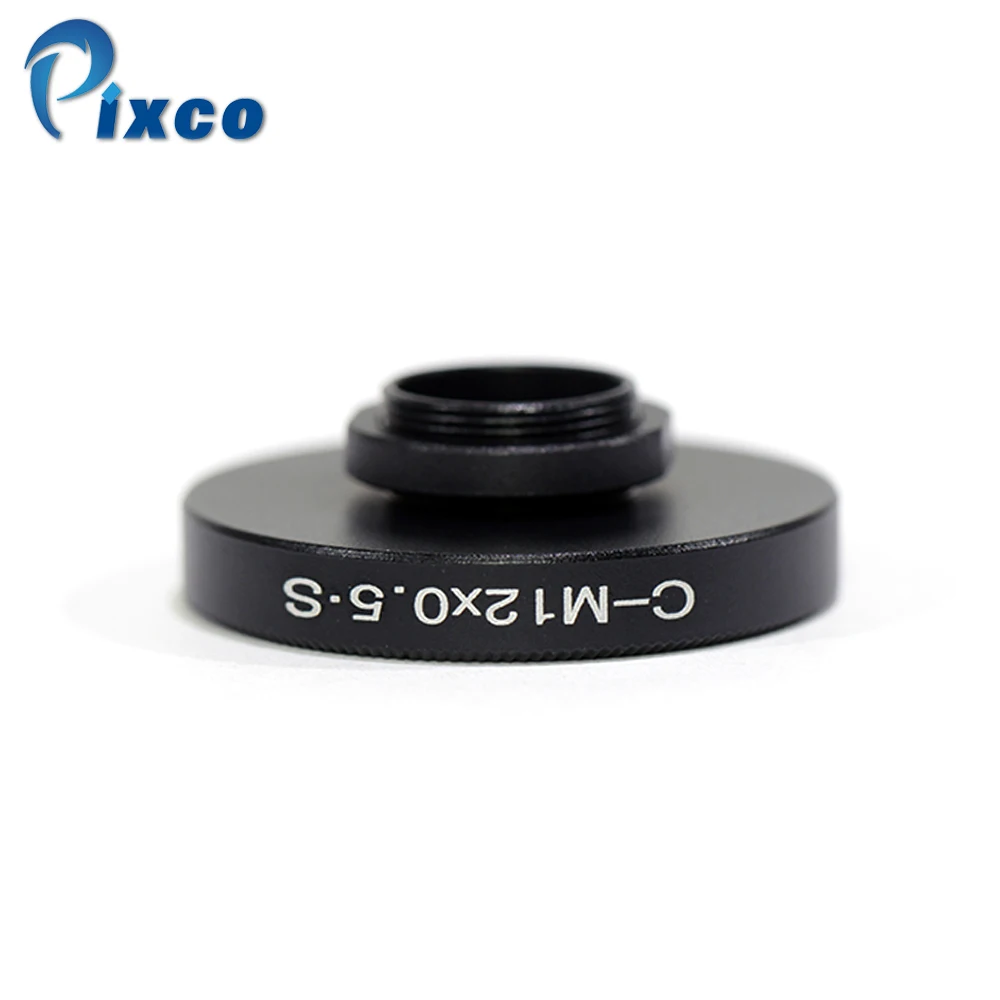 Pixco Lens Adapter Suit For CS or for C Mount Lens to for M12 meike mk c af4 lens auto focus adapter mirrorless camera lens mounts tubes for canon ef ef s lens to eos m ef m mount for