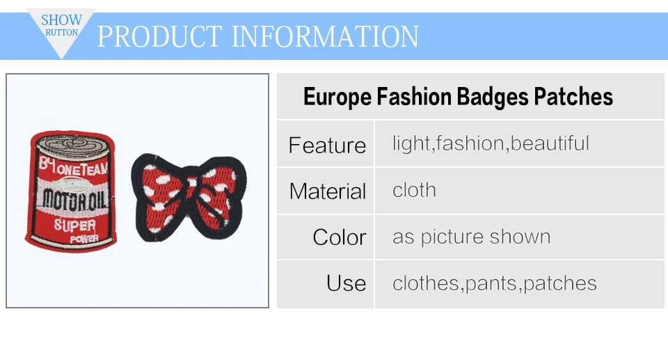 Embroidered Cartoon Iron On Patches Garment Butterfly Bird Tongue Flowers Ice Cream Bow Duck Patches For Clothes Fabrics (1)