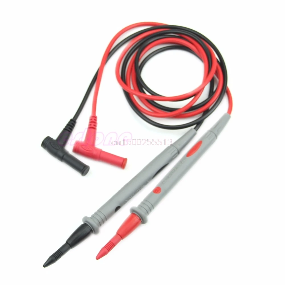 1 пара Универсальный цифровой мультиметр тесты зонд провода ручка кабель