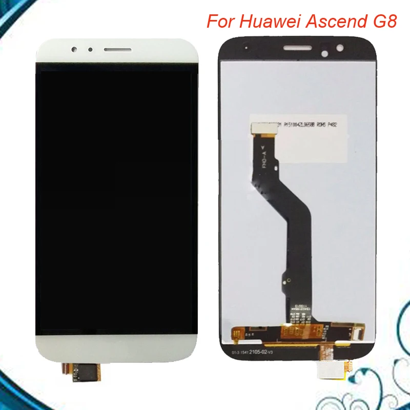 

100% Tested OK For Huawei Ascend G8 LCD Touch Screen For Huawei Ascend G8 Display Digitizer Assembly Replacement Parts IN stock