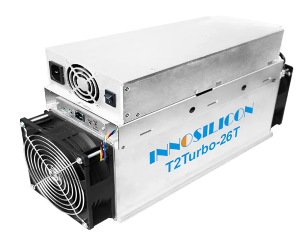 Asic BTC BCH Miner Innosilicon T2T 26T с БП лучше чем Antminer S9 S11 S15 S17 T9+ T15 T17 WhatsMiner M3X M10 M20S