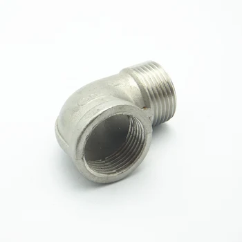 

1-1/2" BSP Female x 1-1/2" BSP Male Thread 90 Degree Elbow 304 Stainless Steel Threaded Pipe Fitting Connector For Water Oil Air